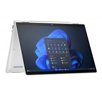 HP Elite x360 1040 G11 Intel Core Ultra 7 155H hybride (2-in-1) 35,6 cm (14 inch) touchscreen WUXGA 32 GB LPDDR5x-SDRAM 1 TB SSD Wi-Fi 6E (802.11ax) Windows 11 Pro AI PC zilver