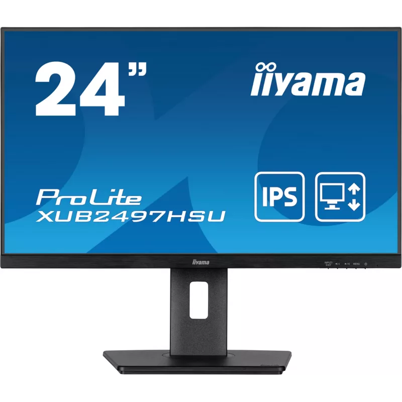 iiyama XUB2497HSU-B2 computermonitor 60,5 cm (23,8 inch) 1920 x 1080 pixel Full HD LED zwart