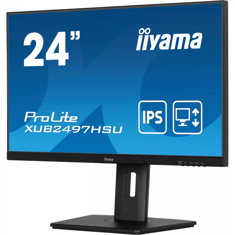 iiyama XUB2497HSU-B2 computermonitor 60,5 cm (23,8 inch) 1920 x 1080 pixel Full HD LED zwart