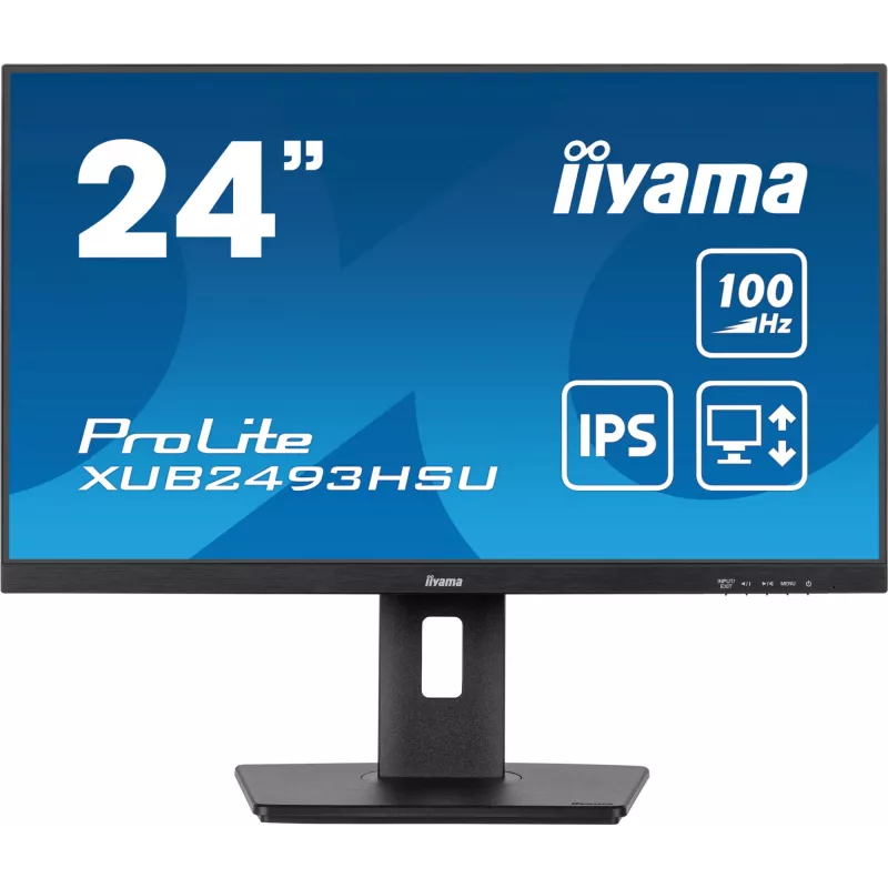 iiyama XUB2493HSU-B7 computermonitor 60,5 cm (23,8 inch) 1920 x 1080 pixel Full HD LED zwart