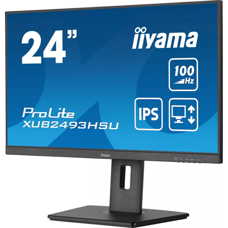 iiyama XUB2493HSU-B7 computermonitor 60,5 cm (23,8 inch) 1920 x 1080 pixel Full HD LED zwart