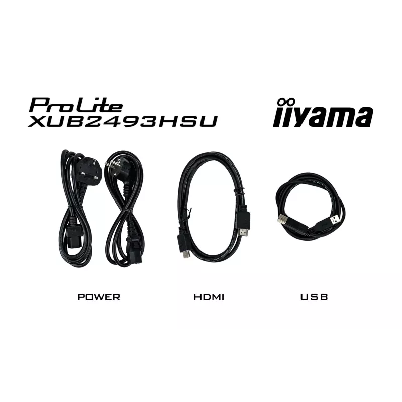 iiyama XUB2493HSU-B7 computermonitor 60,5 cm (23,8 inch) 1920 x 1080 pixel Full HD LED zwart