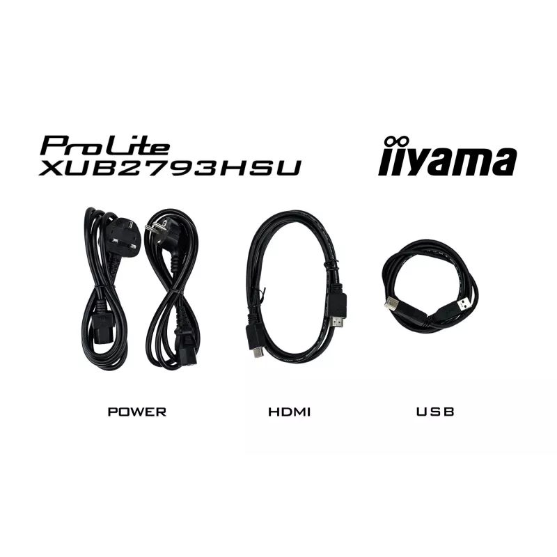 iiyama ProLite XUB2793HSU-B7 computermonitor 68,6 cm (27 inch) 1920 x 1080 pixel Full HD LED zwart