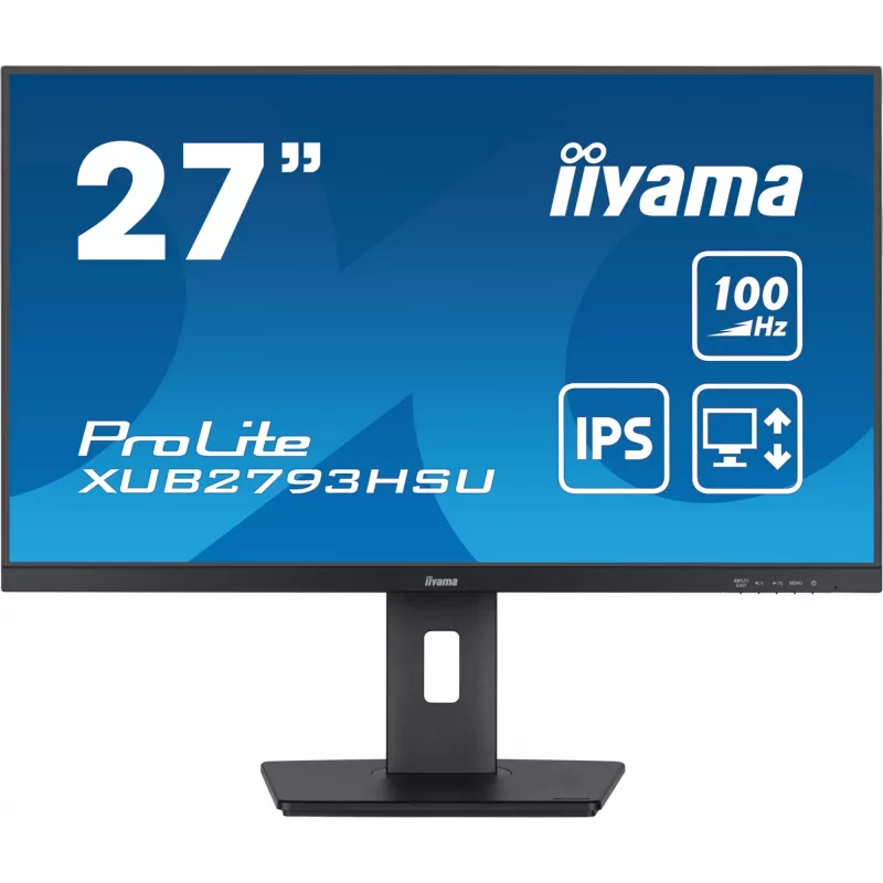 iiyama ProLite XUB2793HSU-B7 computermonitor 68,6 cm (27 inch) 1920 x 1080 pixel Full HD LED zwart