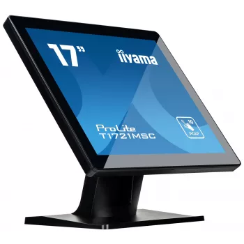 iiyama ProLite T1721MSC-B2 computermonitor 43,2 cm (17 inch) 1280 x 1024 pixel SXGA LED touchscreen tafel zwart