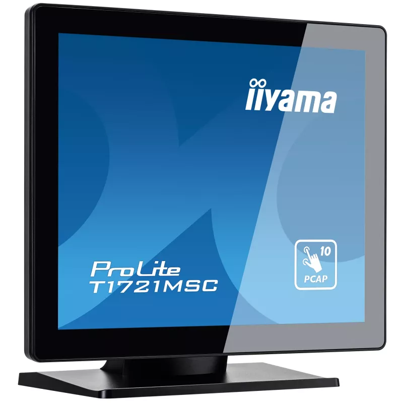 iiyama ProLite T1721MSC-B2 computermonitor 43,2 cm (17 inch) 1280 x 1024 pixel SXGA LED touchscreen tafel zwart