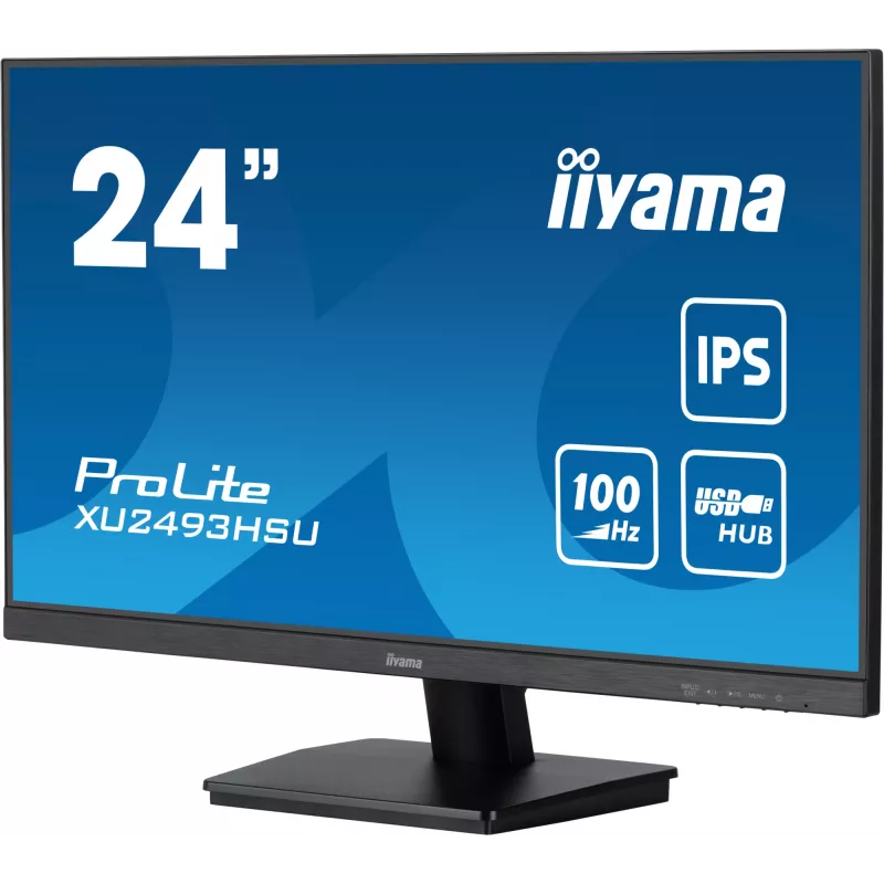 iiyama ProLite XU2493HSU-B7 computermonitor 60,5 cm (23,8 inch) 1920 x 1080 pixel Full HD LED zwart