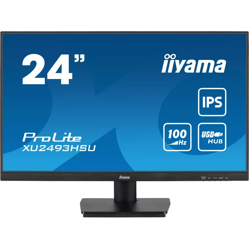 iiyama ProLite XU2493HSU-B7 computermonitor 60,5 cm (23,8 inch) 1920 x 1080 pixel Full HD LED zwart