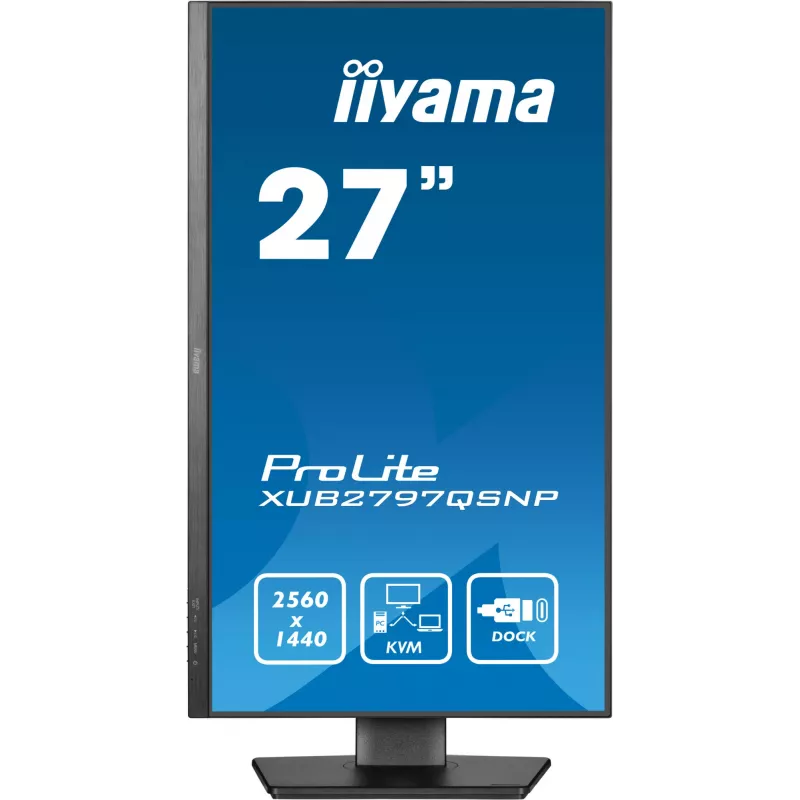 iiyama ProLite XUB2797QSNP-B1 computermonitor 68,6 cm (27 inch) 2560 x 1440 pixel Quad HD LED zwart