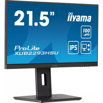 iiyama ProLite XUB2293HSU-B7 computermonitor 54,6 cm (21,5 inch) 1920 x 1080 pixel Full HD LED zwart