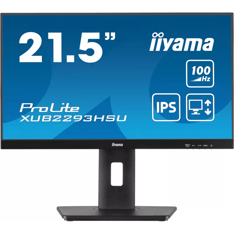 iiyama ProLite XUB2293HSU-B7 computermonitor 54,6 cm (21,5 inch) 1920 x 1080 pixel Full HD LED zwart