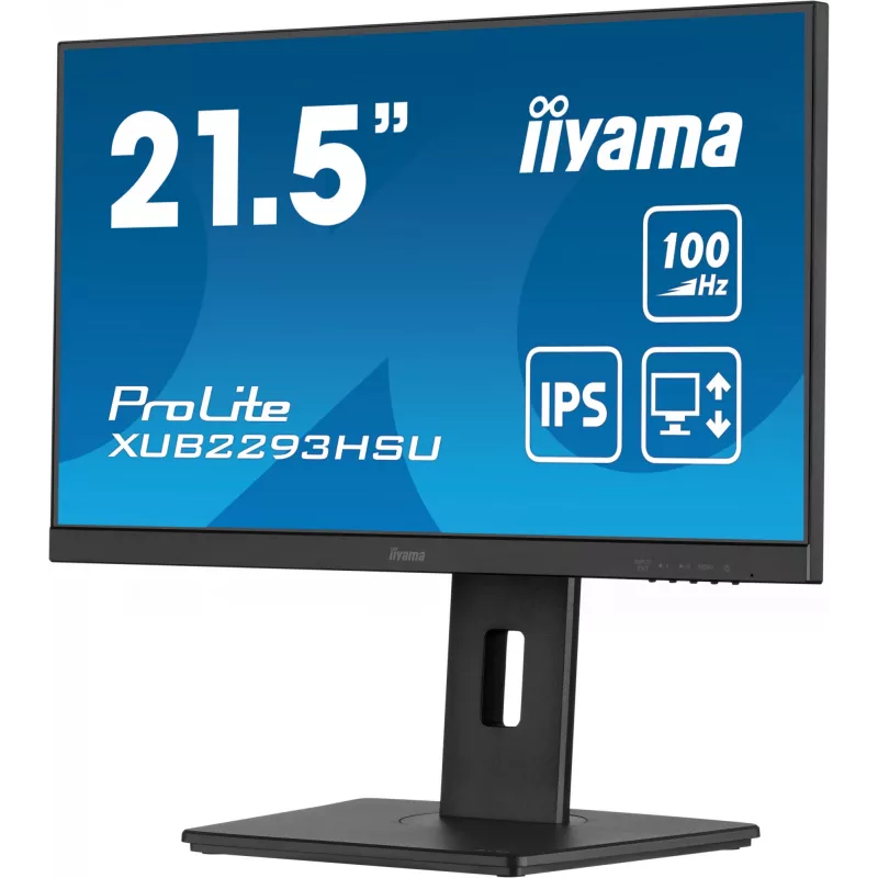 iiyama ProLite XUB2293HSU-B7 computermonitor 54,6 cm (21,5 inch) 1920 x 1080 pixel Full HD LED zwart
