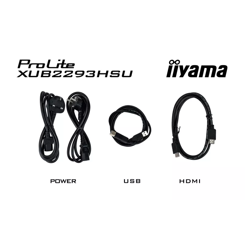 iiyama ProLite XUB2293HSU-B7 computermonitor 54,6 cm (21,5 inch) 1920 x 1080 pixel Full HD LED zwart