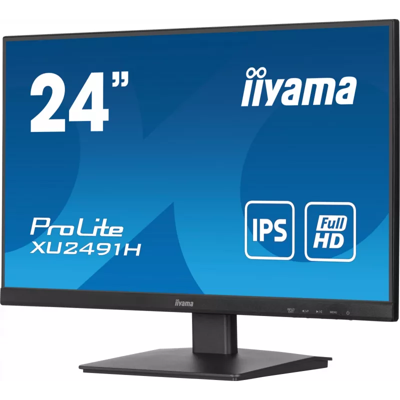 iiyama ProLite XU2491H-B1 computermonitor 60,5 cm (23,8 inch) 1920 x 1080 pixel Full HD LED zwart