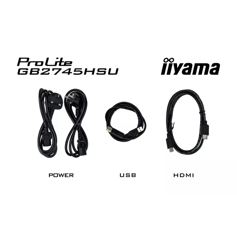 iiyama G-MASTER GB2745HSU-B2 computermonitor 68,6 cm (27 inch) 1920 x 1080 pixel Full HD LED zwart