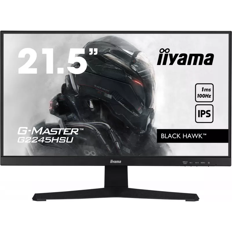iiyama G-MASTER G2245HSU-B2 computermonitor 54,6 cm (21,5 inch) 1920 x 1080 pixel Full HD LED zwart