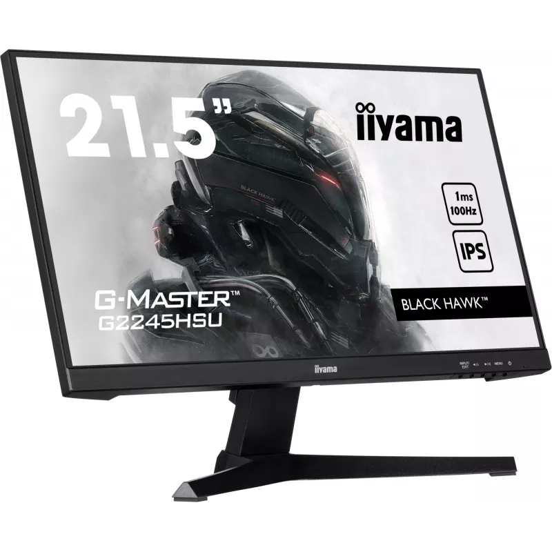 iiyama G-MASTER G2245HSU-B2 computermonitor 54,6 cm (21,5 inch) 1920 x 1080 pixel Full HD LED zwart