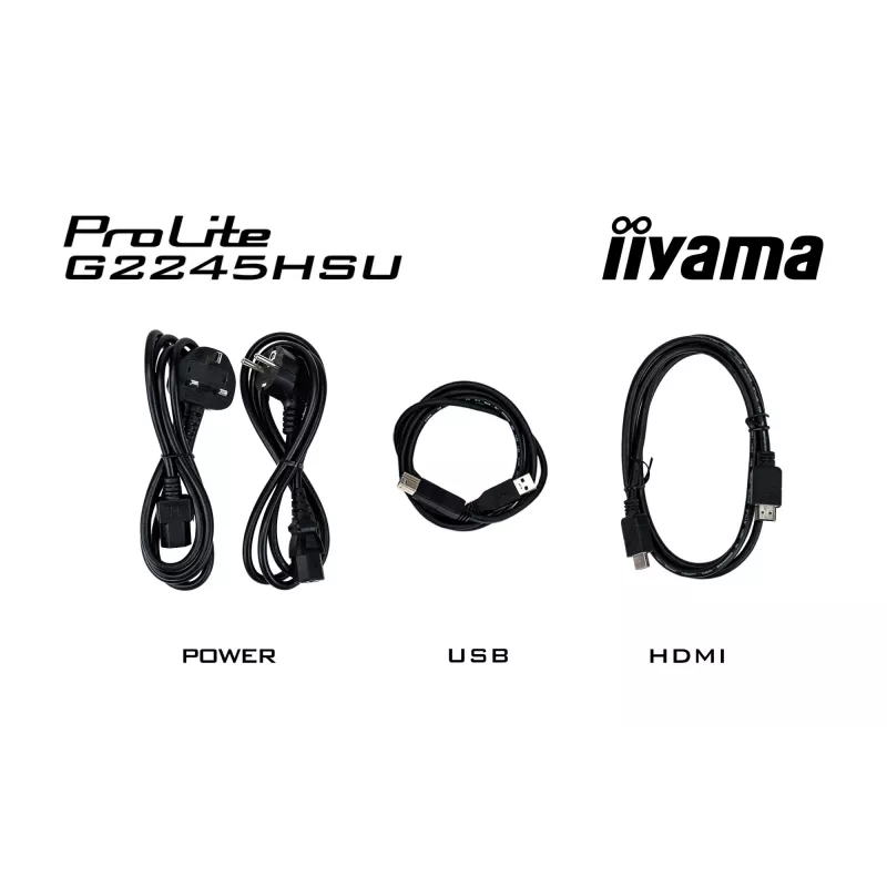 iiyama G-MASTER G2245HSU-B2 computermonitor 54,6 cm (21,5 inch) 1920 x 1080 pixel Full HD LED zwart