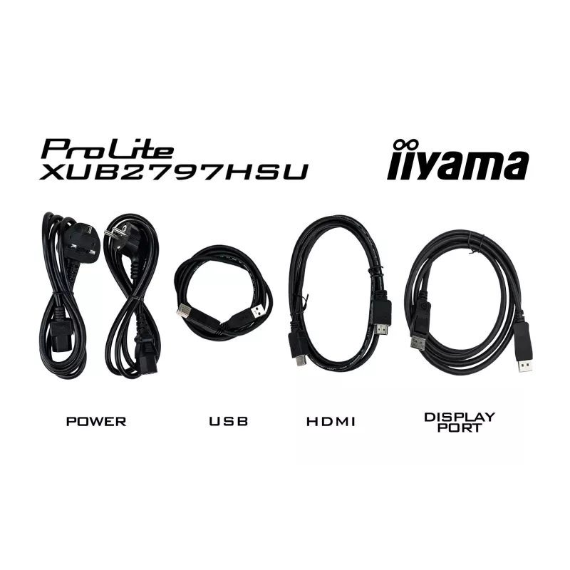 iiyama ProLite XUB2797HSU-W2 computermonitor 68,6 cm (27 inch) 1920 x 1080 pixel Full HD LED wit