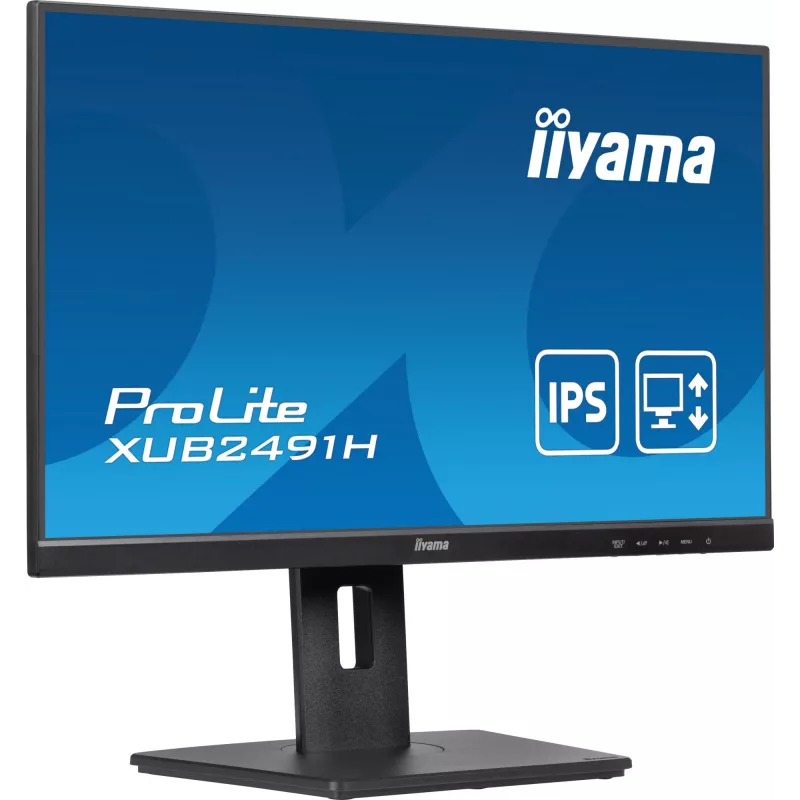 iiyama ProLite XUB2491H-B1 computermonitor 60,5 cm (23,8 inch) 1920 x 1080 pixel Full HD LED zwart