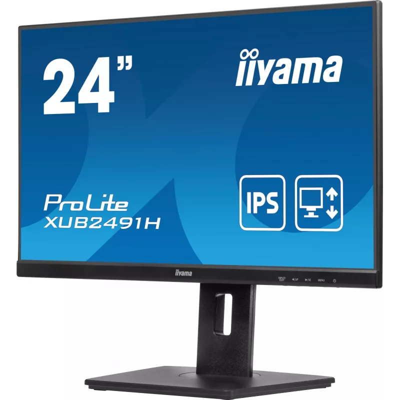 iiyama ProLite XUB2491H-B1 computermonitor 60,5 cm (23,8 inch) 1920 x 1080 pixel Full HD LED zwart
