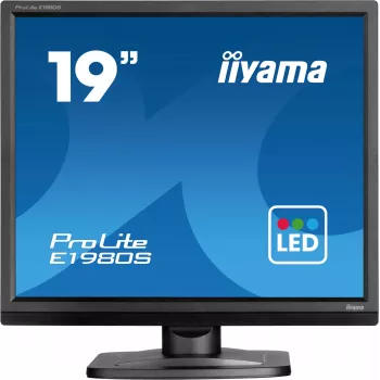iiyama ProLite E1980S-B1 computermonitor 48,3 cm (19 inch) 1280 x 1024 pixel VGA LED zwart