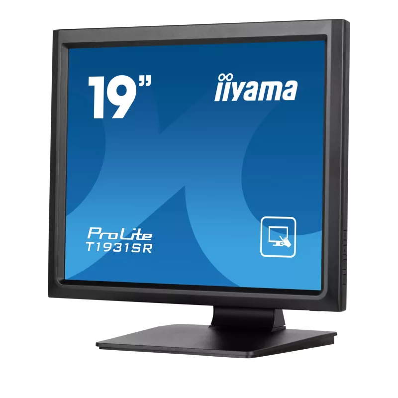 iiyama ProLite T1931SR-B1S computermonitor 48,3 cm (19 inch) 1280 x 1024 pixel SXGA LCD touchscreen zwart