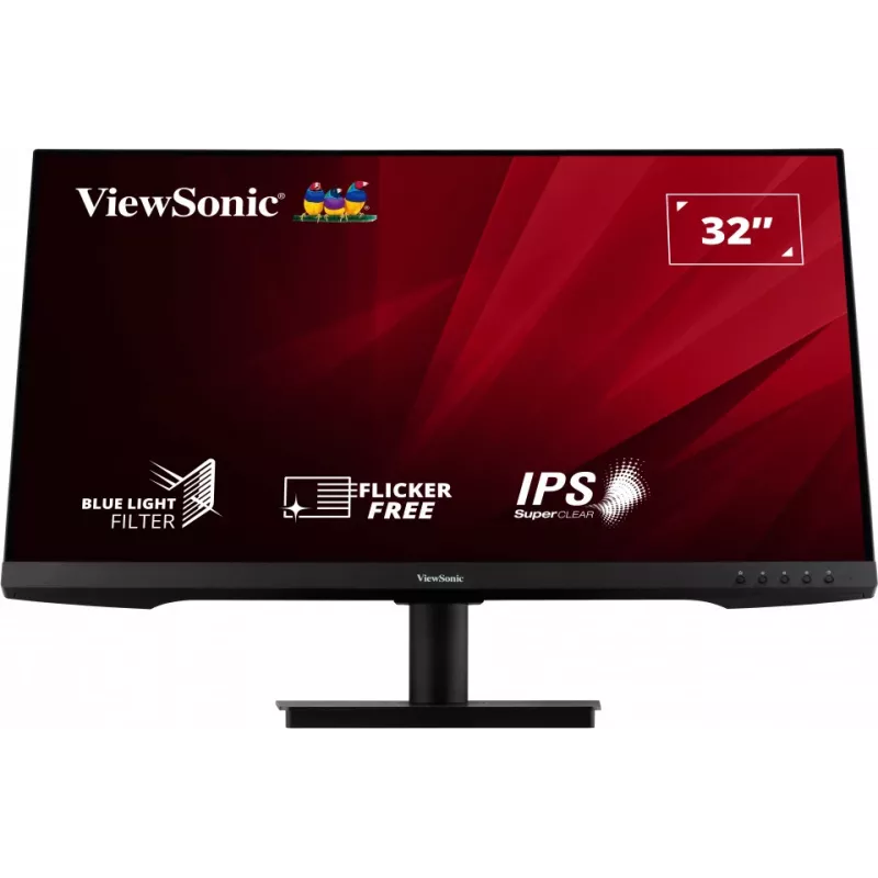 Viewsonic VA VA3209-2K-MHD computermonitor 81,3 cm (32 inch) 2560 x 1440 pixel Quad HD zwart