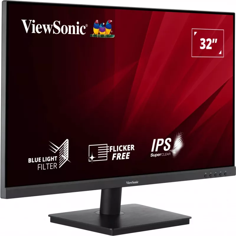 Viewsonic VA VA3209-2K-MHD computermonitor 81,3 cm (32 inch) 2560 x 1440 pixel Quad HD zwart