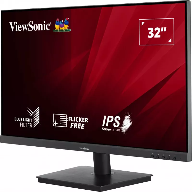 Viewsonic VA VA3209-2K-MHD computermonitor 81,3 cm (32 inch) 2560 x 1440 pixel Quad HD zwart