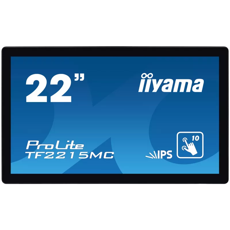 iiyama ProLite TF2215MC-B2 computermonitor 54,6 cm (21,5 inch) 1920 x 1080 pixel Full HD LED touchscreen multi-user zwart
