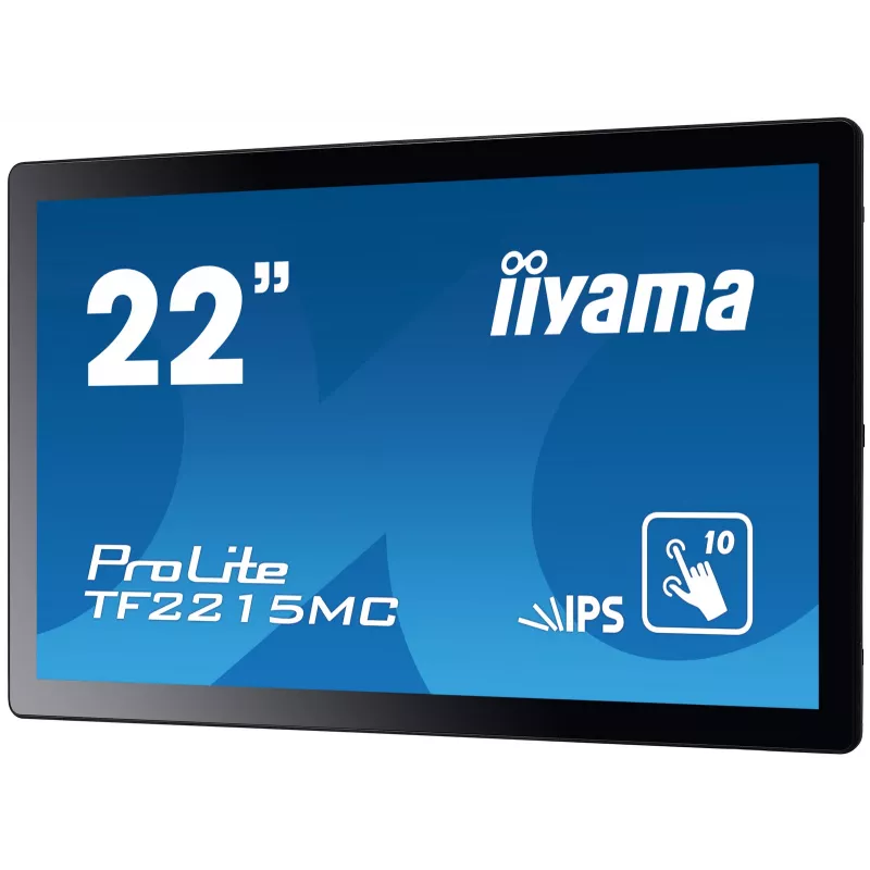 iiyama ProLite TF2215MC-B2 computermonitor 54,6 cm (21,5 inch) 1920 x 1080 pixel Full HD LED touchscreen multi-user zwart