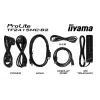 iiyama ProLite TF2215MC-B2 computermonitor 54,6 cm (21,5 inch) 1920 x 1080 pixel Full HD LED touchscreen multi-user zwart
