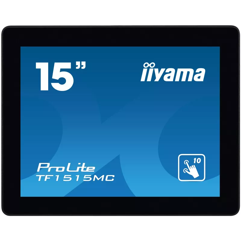 iiyama TF1515MC-B2 computermonitor 38,1 cm (15 inch) 1024 x 768 pixel XGA LED touchscreen zwart