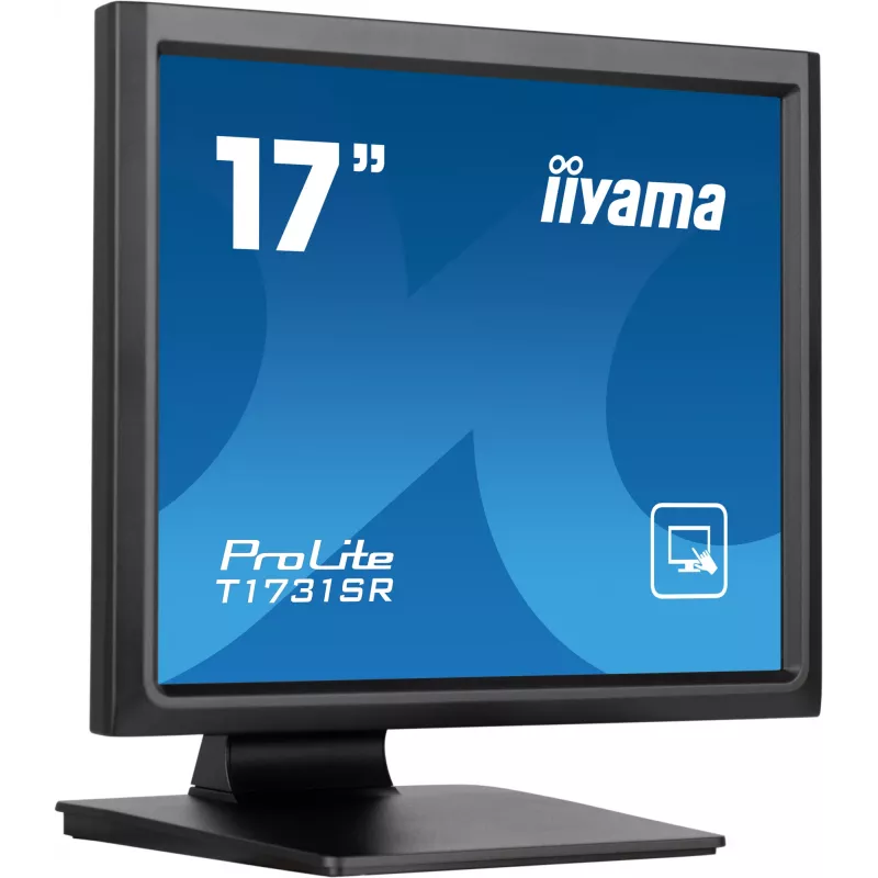 iiyama ProLite T1731SR-B1S computermonitor 43,2 cm (17 inch) 1280 x 1024 pixel SXGA LCD-touchscreen zwart