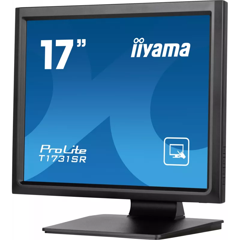 iiyama ProLite T1731SR-B1S computermonitor 43,2 cm (17 inch) 1280 x 1024 pixel SXGA LCD-touchscreen zwart