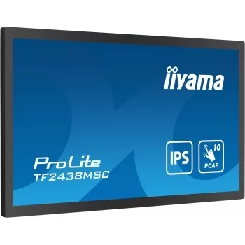 iiyama TF2438MSC-B1 computermonitor 60,5 cm (23,8 inch) 1920 x 1080 pixel Full HD LED-touchscreen zwart
