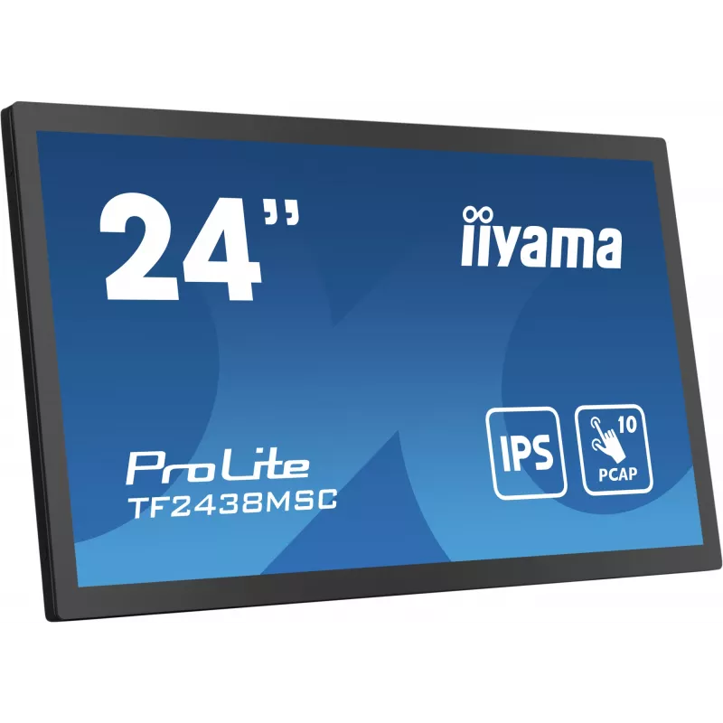 iiyama TF2438MSC-B1 computermonitor 60,5 cm (23,8 inch) 1920 x 1080 pixel Full HD LED-touchscreen zwart