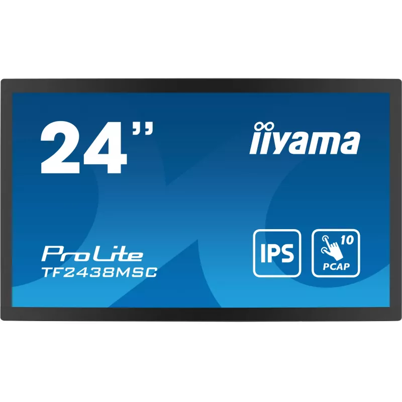 iiyama TF2438MSC-B1 computermonitor 60,5 cm (23,8 inch) 1920 x 1080 pixel Full HD LED-touchscreen zwart