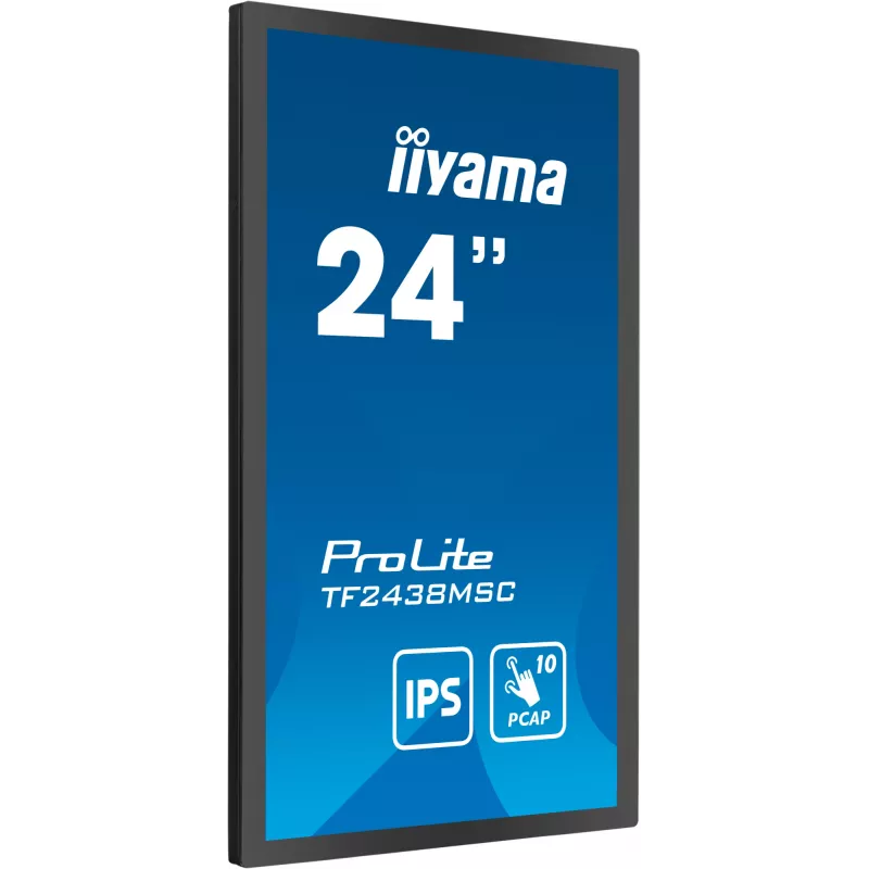 iiyama TF2438MSC-B1 computermonitor 60,5 cm (23,8 inch) 1920 x 1080 pixel Full HD LED-touchscreen zwart