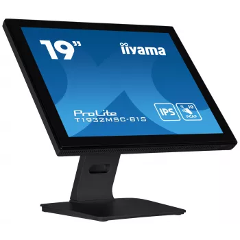iiyama ProLite T1932MSC-B1S computermonitor 48,3 cm (19 inch) 1280 x 1024 pixel Full HD LED-touchscreen tafel zwart