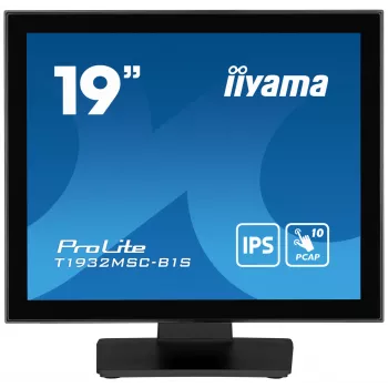iiyama ProLite T1932MSC-B1S computermonitor 48,3 cm (19 inch) 1280 x 1024 pixel Full HD LED-touchscreen tafel zwart