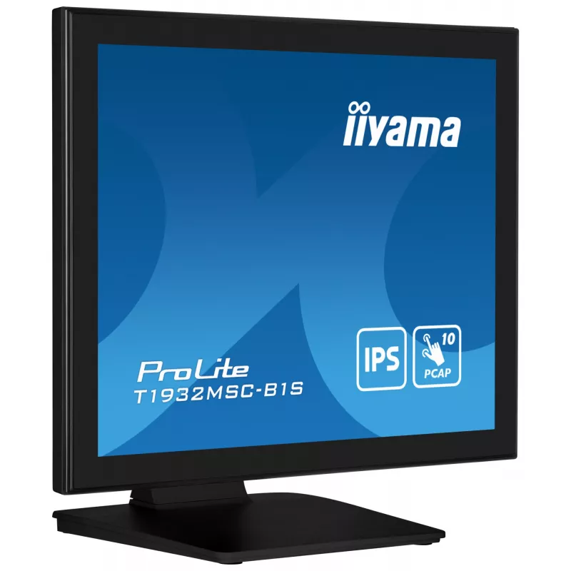 iiyama ProLite T1932MSC-B1S computermonitor 48,3 cm (19 inch) 1280 x 1024 pixel Full HD LED-touchscreen tafel zwart