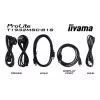 iiyama ProLite T1932MSC-B1S computermonitor 48,3 cm (19 inch) 1280 x 1024 pixel Full HD LED-touchscreen tafel zwart