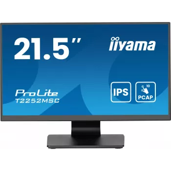 iiyama ProLite T2252MSC-B2AG computermonitor 54,6 cm (21,5 inch) 1920 x 1080 pixel Full HD LCD-touchscreen zwart