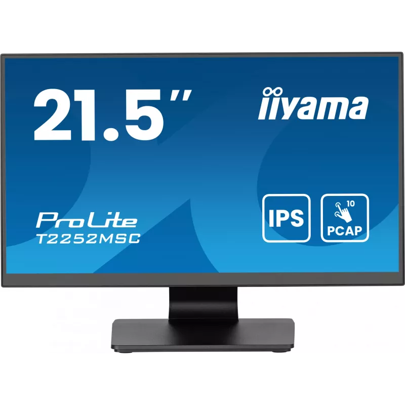 iiyama ProLite T2252MSC-B2AG computermonitor 54,6 cm (21,5 inch) 1920 x 1080 pixel Full HD LCD-touchscreen zwart