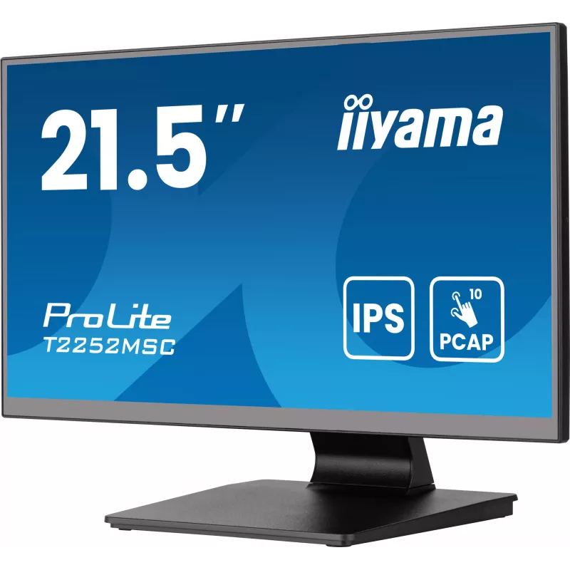 iiyama ProLite T2252MSC-B2AG computermonitor 54,6 cm (21,5 inch) 1920 x 1080 pixel Full HD LCD-touchscreen zwart