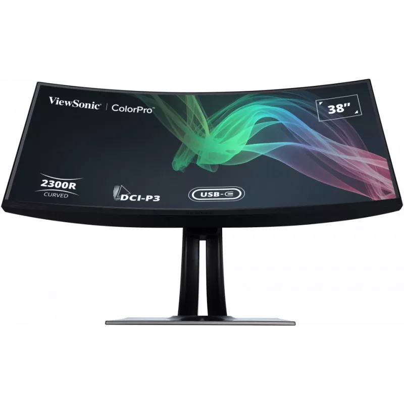 Viewsonic VP3881A computermonitor 96,5 cm (38 inch) 3840 x 1600 pixel Quad HD+ LED zwart
