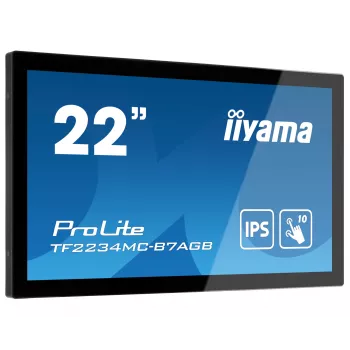 iiyama ProLite TF2234MC-B7AGB computermonitor 54,6 cm (21,5 inch) 1920 x 1080 pixel Full HD LED-touchscreen multi-user zwart