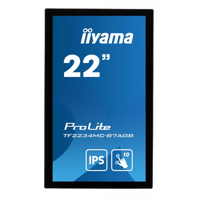 iiyama ProLite TF2234MC-B7AGB computermonitor 54,6 cm (21,5 inch) 1920 x 1080 pixel Full HD LED-touchscreen multi-user zwart